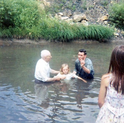 grandpa baptising