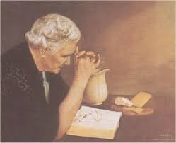 grandma praying